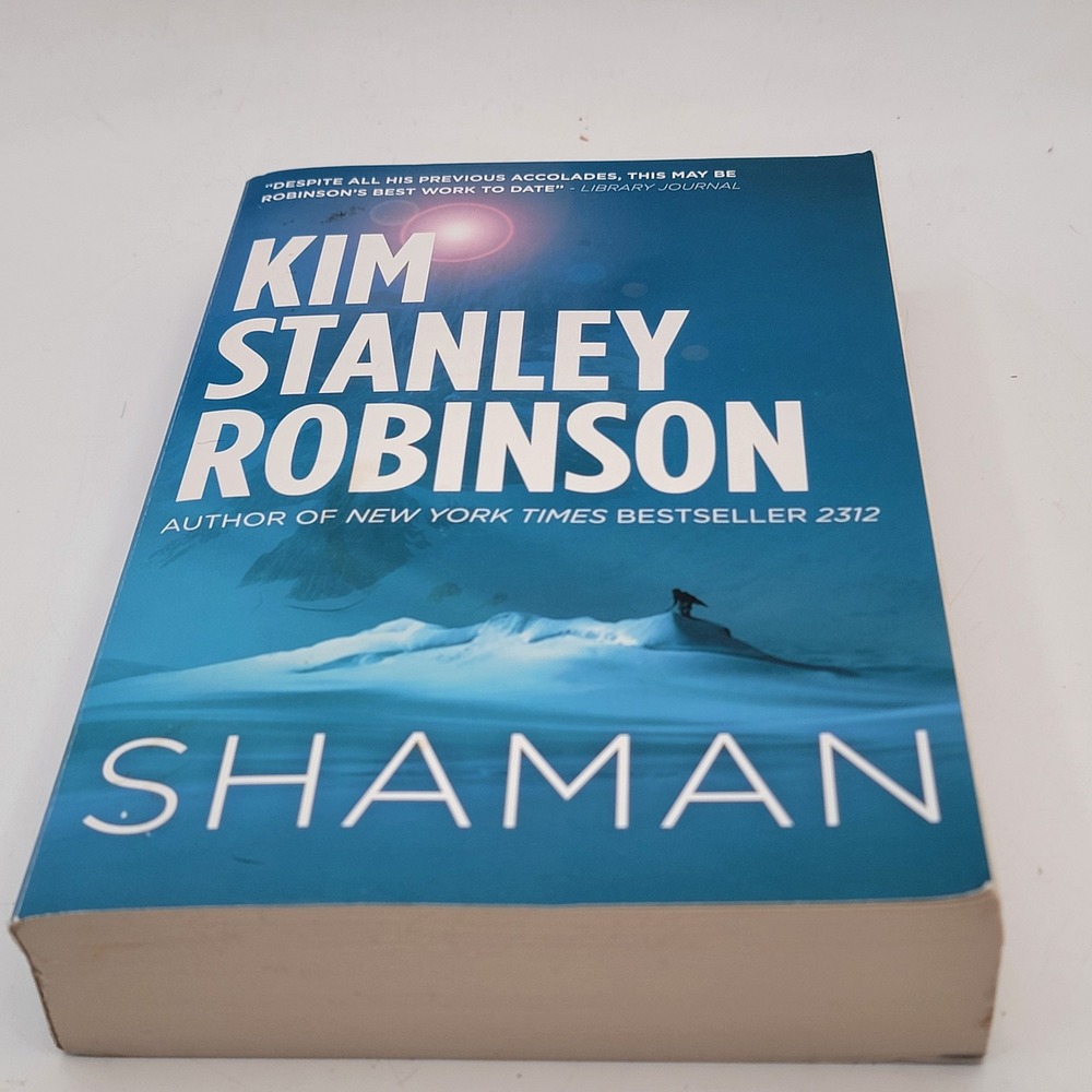 Kim Stanley Robinson Shaman Paperback First Trade Edition 1st Printing Excellent